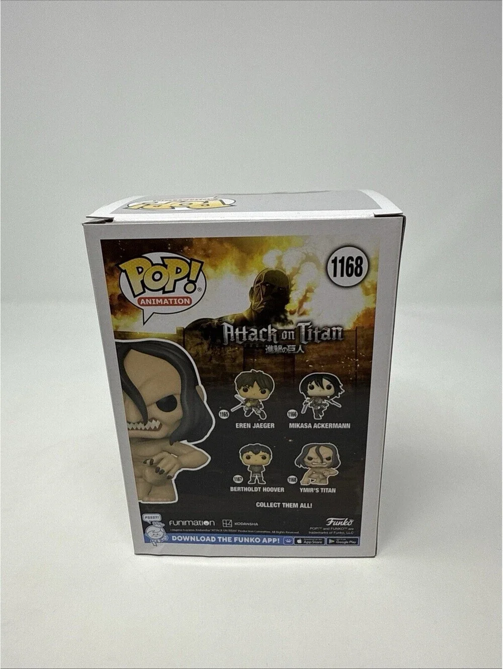 Funko Pop! Animation: Ymir's Titan #1168 Attack On Titan Vinyl Figure